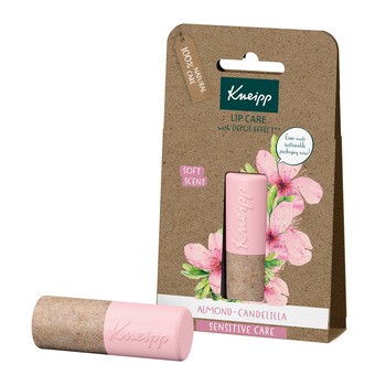 Kneipp Łagodna Pielęgnacja, balsam do ust, kwiat migdała i wosk candelilla, 4,7 g
