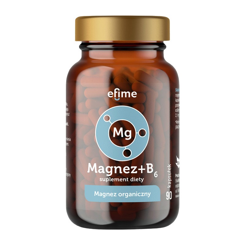 Efime, Magnez + B6, kapsułki, 90 szt.