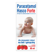 Paracetamol  Hasco Forte, 240 mg/5 ml, zawisina doustna, 85 ml