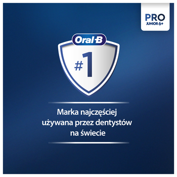 Oral-B, Pro Junior 6+, Frozen, szczoteczka elektryczna