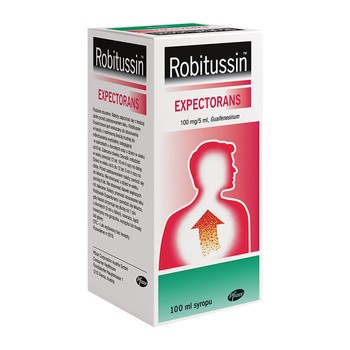 Robitussin Expectorans, syrop wykrztuśny, 100 ml