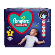 Pampers Night Pants 3 (6-11 kg), pieluchomajtki jednorazowe na noc, 29 szt.