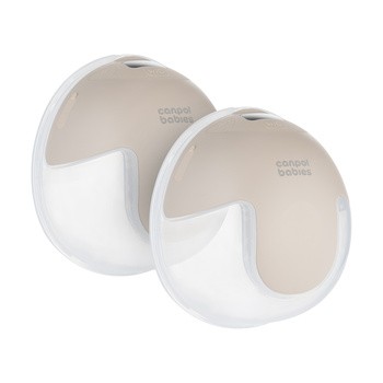 Canpol Babies SmartSense, podwójny, inteligentny laktator muszlowy, 2 szt.