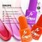 Maga Cosmetics, Teen Drops InstaQueen V.02, zestaw lakierów do paznokci, 6 x 6 ml