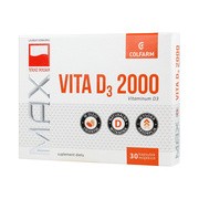 Max Vita D3 2000, kaps., 30 szt