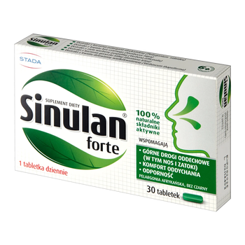 Sinulan Forte, tabletki powlekane, 30 szt.