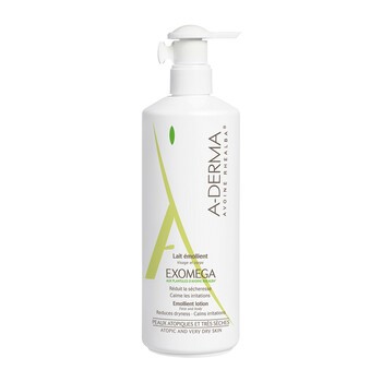 Aderma Exomega, mleczko do ciała z wyciągiem z owsa, 400 ml