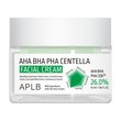APLB AHA BHA PHA Centella Facial Cream, krem złuszczająco-kojący do twarzy z kwasami i wąkrotą azjatycką, 55 ml