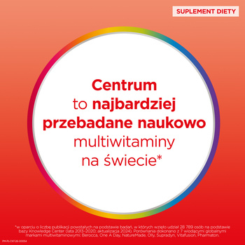 Centrum Vital Dorośli, tabletki musujące, smak brzoskwiniowo - jabłkowy, 20 szt.