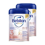 Zestaw 2 x Bebilon PROfutura DUOBIOTIK 3, formuła na bazie mleka po 1. roku życia, 800 g