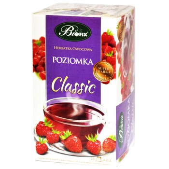 Bifix, Poziomka, herbatka owocowa, 2 g, 25 szt.