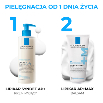 La Roche-Posay Lipikar Baume AP+Max, balsam o potrójnym działaniu, 200 ml