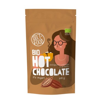 Diet-Food, Bio Gorąca Czekolada, 200 g