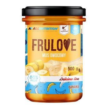 Allnutrition Frulove Banana, mus owocowy bananowy, 500 g