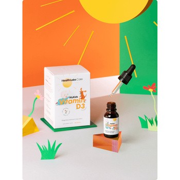 Health Labs MyKids Vitamin D3, krople, 9,7ml