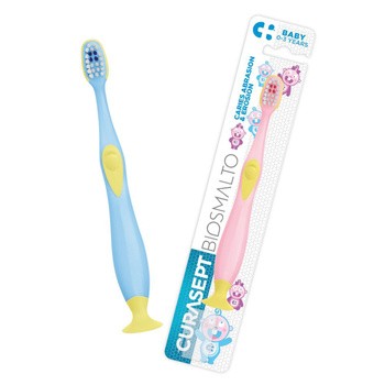 Curasept Biosmalto Baby, szczoteczka do zębów, 0 -3 lata, 1 szt.