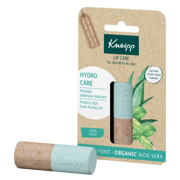 Kneipp Kneipp, Lotion für die Lippen, intensiv Feuchtigkeit Aloe Vera und Minze, 4,7 g — Inhaltsstoffe und Bewertung
