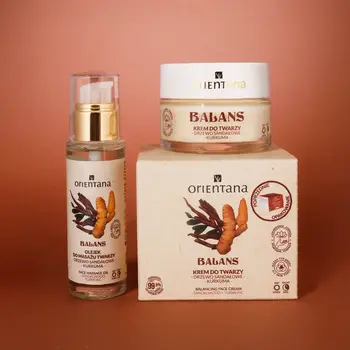 Orientana, krem do twarzy na dzień i na noc, drzewo sandałowe i kurkuma, 50 ml
