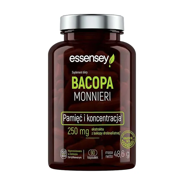 Bakopa Monnieri 200mg 90 kapsułek [Essensey] - Essensey