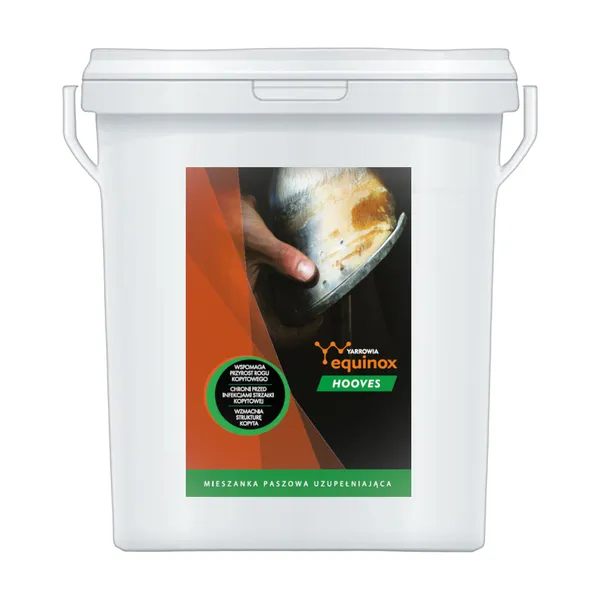 Yarrowia Equinox Hooves mieszanka paszowa uzupełniająca dla koni granulat 2,5 kg - Yarrowia Equinox