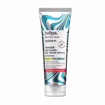 Tołpa Dermo Face Sebio+, żel-pasta do mycia twarzy, 3 kolory, 100 ml
