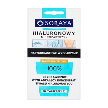 Soraya Hialuronowy Mikrozastrzyk, koncentrat kwasu hialuronowego, 10 ml (2 x 5 ml) 