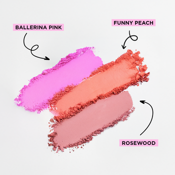 Eveline Better Than Perfect Velvet Blush, prasowany róż do policzków, 01 Ballerina Pink, 2,3 g