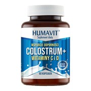Humavit Colostrum + Witaminy C i D, kapsułki, 60 szt.