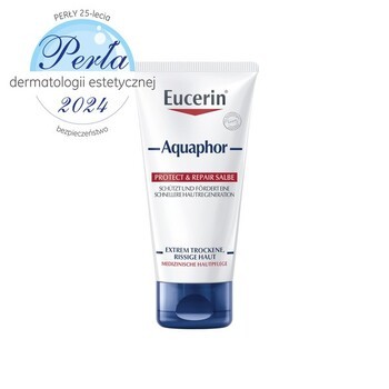 Zestaw 2 x Eucerin Aquaphor, maść regenerująca do skóry suchej, popękanej i podrażnionej + INTENO Soft Care, chusteczki pielęgnacyjne, 10 szt.