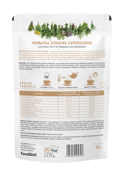 Purella SuperHerbs, mieszanka ziół Uspokojenie, 35 g