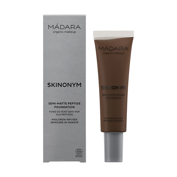 Skinonym Madara, Skinonym, Półmatowy podkład peptydowy, #100 Mocha, 30 ml
