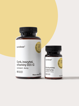 Sundose For Skin Problems, kapsułki, 30 szt. + 90 szt.