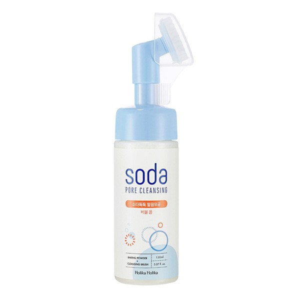 Holika Holika Holika Holika Soda Tok Tok, pianka do mycia twarzy z oczyszczającą szczoteczką, 150 ml