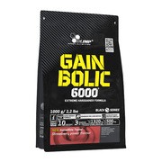 Olimp Gain Bolic 6000, proszek, smak truskawkowy, 1000 g