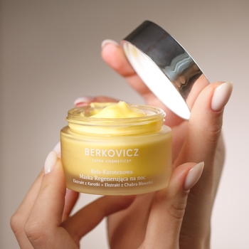 Berkovicz, beta-karotenowa maska regenerująca na noc, 50 ml