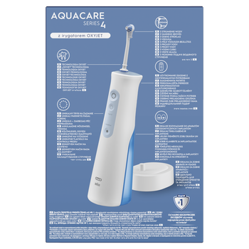 Oral-B, Aquacare 4 Pro-Expert, irygator do higieny jamy ustnej
