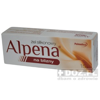 Alpena, żel silikonowy na blizny, 15 g