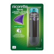 alt Nicorette Spray,1mg/ dawkę, aerozol do stosowania w jamie ustnej, 1 dozownik (150 dawek)