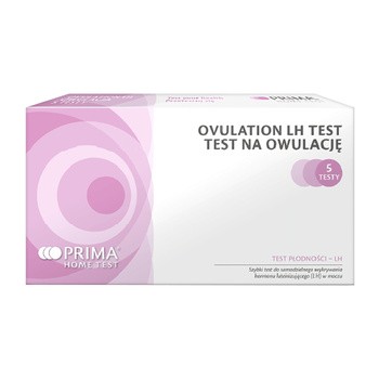 Prima Home Test, Ovulation LH, test owulacyjny, 5 szt.