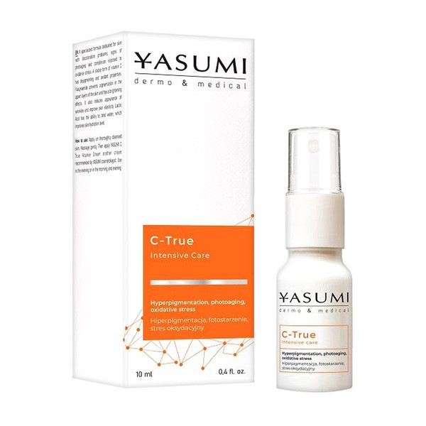Yasumi Yasumi, C-True Intensive Care, serum z witaminą C, 10 ml — Składniki i ocena