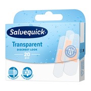 Salvequick, plastry transparentne, mix, 20 szt.        