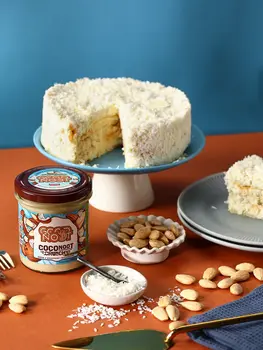 Good Noot Coconoot, krem z kokosem i migdałami z kawałkami orzechów bez dodatku cukru, 300 g