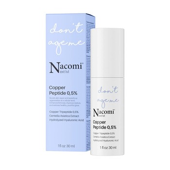 Nacomi Next LVL, serum do twarzy z peptydem miedziowym 0,5%, 30 ml
