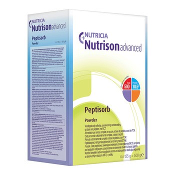 Nutrison Advanced Peptisorb Powder, proszek, 125 g, 4 saszetki