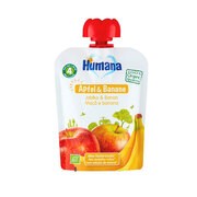 alt Humana 100% Organic, mus jabłko-banan, 4 m+, 90 g