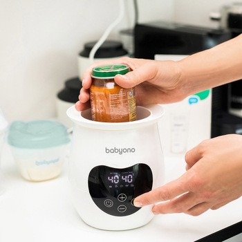 BabyOno Honey Natural Nursing, podgrzewacz elektroniczny do butelek, biały, 1 szt.