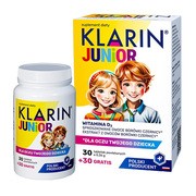 Klarin Junior, tabletki powlekane, 30 szt. + 30 szt. https://azcdn.doz.pl/image/d/product/1d78a8b2-scale-180x180.png
