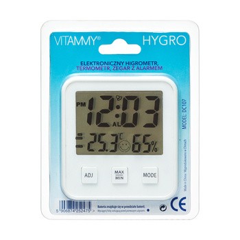 Vitammy Hygro, termometr i higrometr, 1 szt.