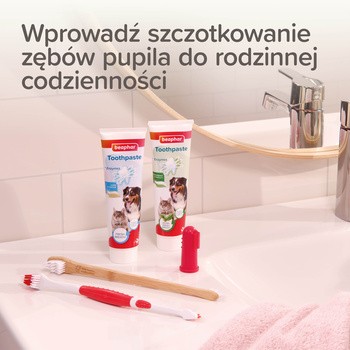 Beaphar Dental Kit Puppy, zestaw do czyszczenia zębów dla szczeniąt, 1 szt.