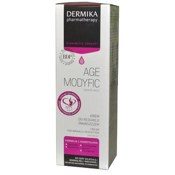 Dermika Age Modyfic, krem redukujący zmarszczki na dzień i na noc, wokół oczu,15 ml